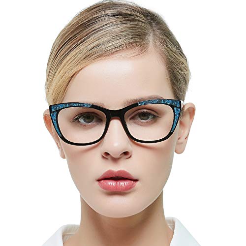 Image of OCCI CHIARI Women Reading Glasses Cateye Fashion Eyewear Frame Flash Nerd 0 1.0 1.5 1.75 2.0 2.25 2.5 3.0 4.0 5.0 6.0
