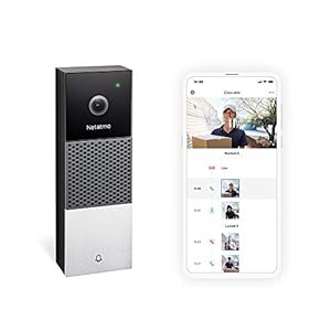 Netatmo Intelligente deurbel met wifi-camera, HD 1080p, bidirectionele communicatie, personenherkenning, geen…