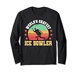 Ice Bowling Player Design Winter Team Sport
