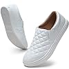 STQ Loafers for Women Memory Foam Slip On Sneakers Comfort Fall Shoes