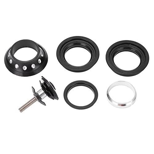 YYQTGG Auriculares de Horquilla de Tubo Recto, Procesamiento Fino Auriculares de Bicicleta de 44 Mm a Prueba de Polvo a Prueba de Agua a Prueba de óxido para Ciclismo Cover