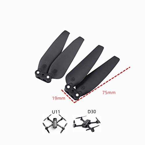 Fytoo 12Pcs Propeller For U11 D30 U62 Folding Quadcopter Remote Control Aerial Photography Drone Forward And Reverse Propeller Spare Parts #TOP1