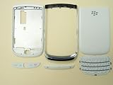 Original OEM BlackBerry Torch 9800 White ATT Logo Housing Bezel Panel Keypad Faceplate att