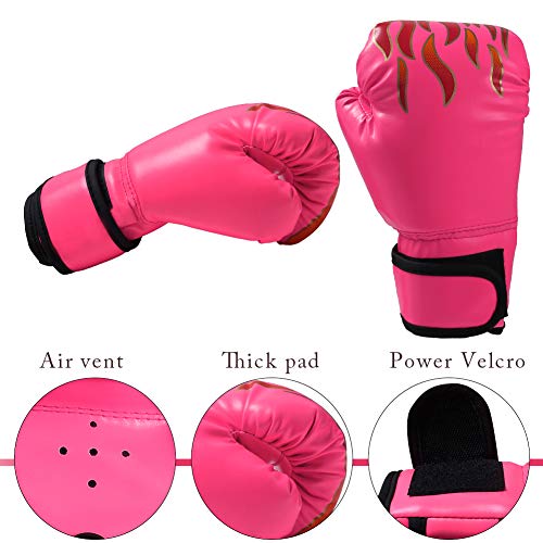 image for 3 otters Kids Boxing Gloves, 4.9OZ Youth Boxing Gloves Sparring Childr