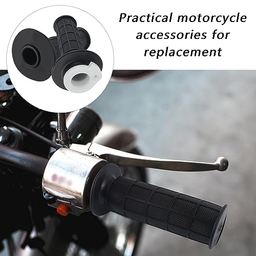 Image of Mini Bike Throttle Cable Kit with 7 /8 inch 22mm Dirt Bike Grips,Twist Throttle Compatible with Falcon 200 Mini Bike Motovox MBX10 MBX11 MBX12 Mini Bike Coleman CT200U CT200U-EX BT200X Mini Bike