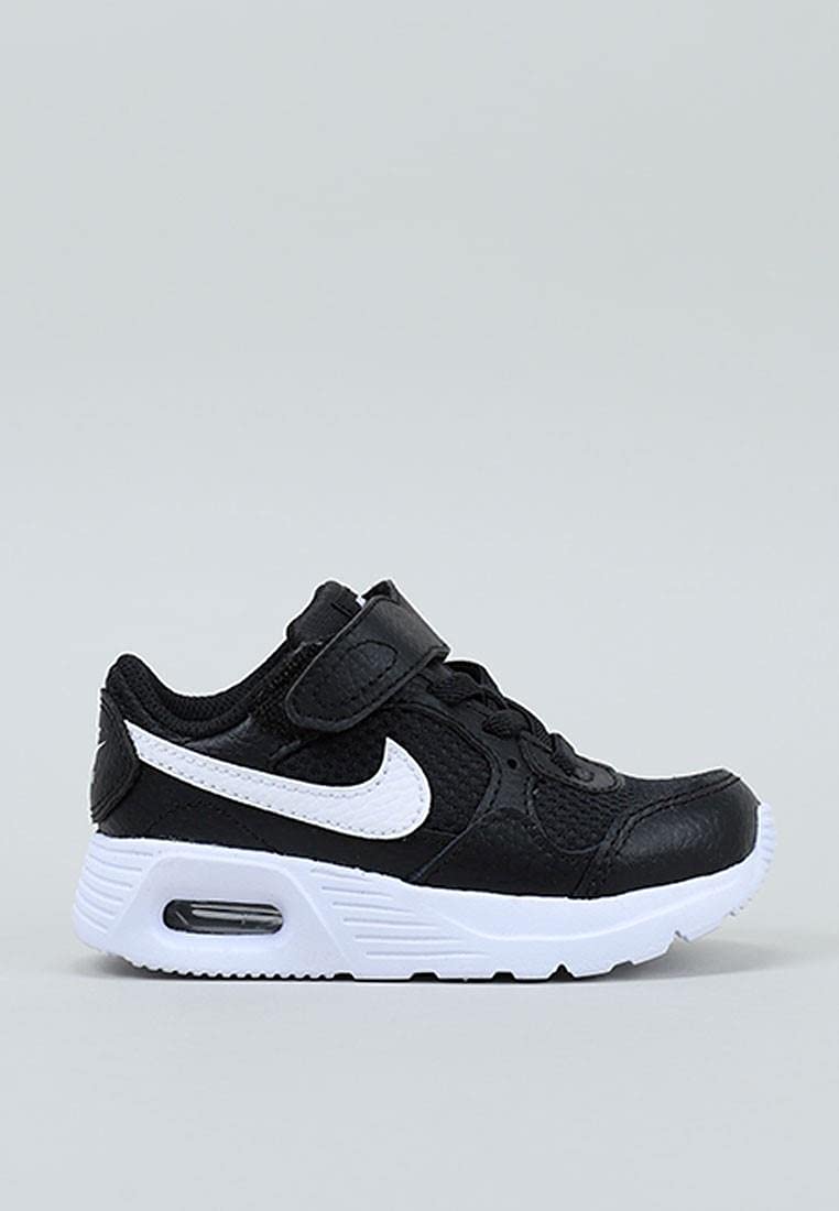 Nike Boy's Air Max SC (Infant/Toddler) Sneaker, Black/White/Black, 4