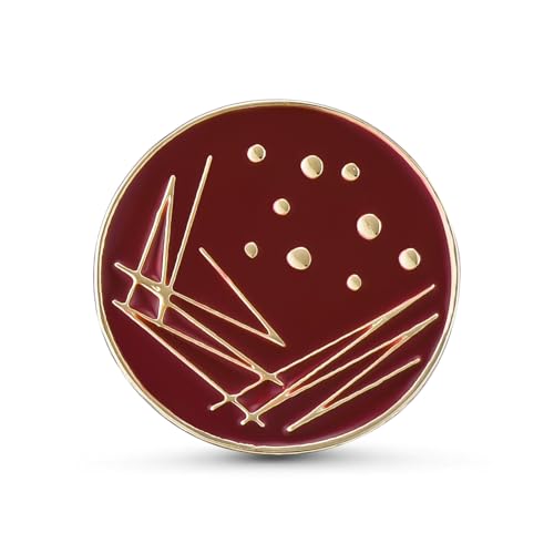 Image of Science and Medical Microscope Brooch,Colorful Enamel Lab Pin Jewelry for Scientists Laboratory Enthusiasts Badge Gifts