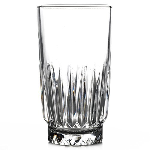 Libbey/MnM-Home Duratuff Winchester 6.75 Oz. Beverage Juice Glass, Convenient Set of 4, Includes Bonus Scratch Free Cleaning Microfiber Cotton Cloth.