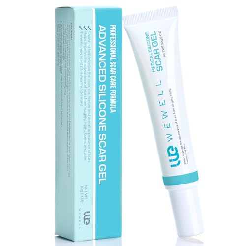 Crème de soin des cicatrices en silicone pour cicatrices : Scar Gel & Scar Removal Cream - Solution de soin pour cicatrices fraîches et anciennes