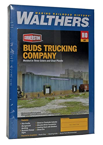 Walthers Cornerstone Series Kit Ho Scale Bud's Trucking Co. #TOP3