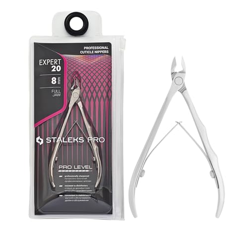 Pince à cuticules Staleks Pro Expert pour réussir sa manucure russe à la maison