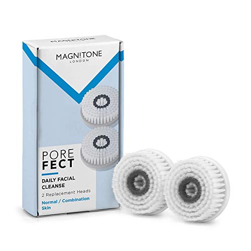 Magnitone Barefaced 2 Porefect Daily Cleansing Brush Head - 2 Pack