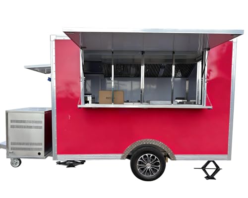 Towable Heavy Duty Food Concession Trailer - Mobile Kitchen for Catering, Festivals, Food Trucks & Outdoor Events
