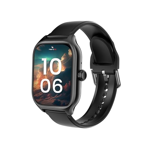 Image of Nervfit Absolute Smart Watch with 2.1 inch Super Large HD Display, Waterproof, Health & Fitness Tracking, AI Assist, 5 Days Active & 15 Days Standby Battery, BT Calling, Camera & Music Contr