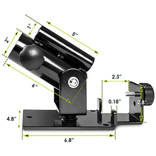Image of T-BAR ROW PLATFORM-360 SWIVEL-FITS 1 inch & 2 inch OLYMPIC BARS