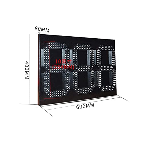Reloj Cronómetro LED Countdown 10 Pulgadas Verde miniatura 4