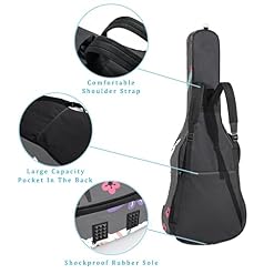 Hondank Housse de protection en éponge épaisse imperméable pour guitare acoustique électrique basse classique… - Les Beatles, Paul McCartney, John Lennon, RIngo Starr, George Harrison Hondank Housse de protection en éponge épaisse imperméable pour guitare acoustique électrique basse classique… – Image 3