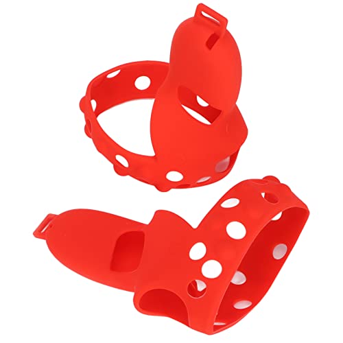 Capa de controle de toque para Oculus Quest 2 luva protetora de silicone com alça ajustável de punho