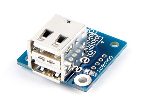 Amazon | DAISEN USBタイプAダブル変換基板 コネクター変換基板