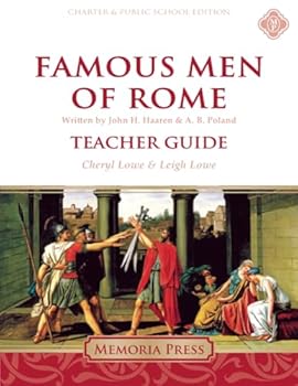 Paperback Charter: Famous Men of Rome Teacher Guide Book