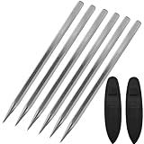 6-Pack SteelPencil Throwing Shurikens Set, Sleek and Durable Build, Value size Includes Premium Packaging and Carry Pouch, Ideal for Half Spin and No Spin Practice, All-Occasion Use (10mm set of 6)