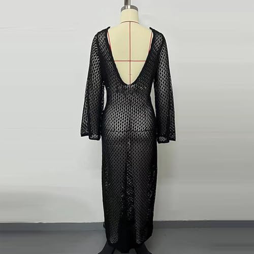 Robe de plage crochet dos nu : la couverture de maillot haut de gamme - 4