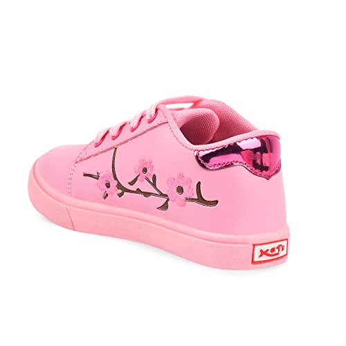 Image of KATS SHOES Kids Lace Shoe Sneakers Lightweight, Durable, Comfortable Casual Shoes for Girls Made with Premium Grade Foam Insoles, & Secure Closure