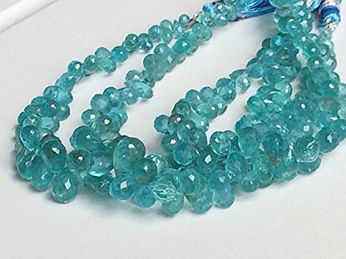 Apatite bleue naturelle véritable pour remplacer les fausses pierres de vos bijoux