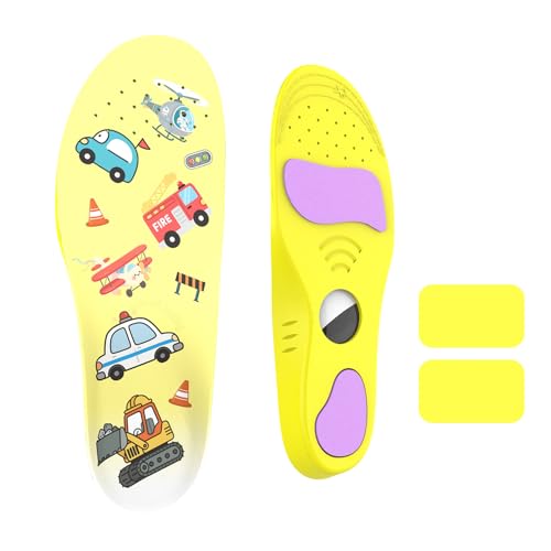 Dingfeiyu Semelles intérieures pour enfants et adultes, support caché pour