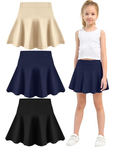 Image of Toddler Skirt Little Girls Athletic Uniform Skorts Golf Outfit Cheer Tennis Skirts with Shorts