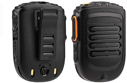 Bluetooth PTT Mic, Zello PTT Speaker for POC Intercom, Voice Two Way