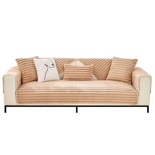 Housse de canapé 4 places de qualité supérieure en tissu extensible - 2