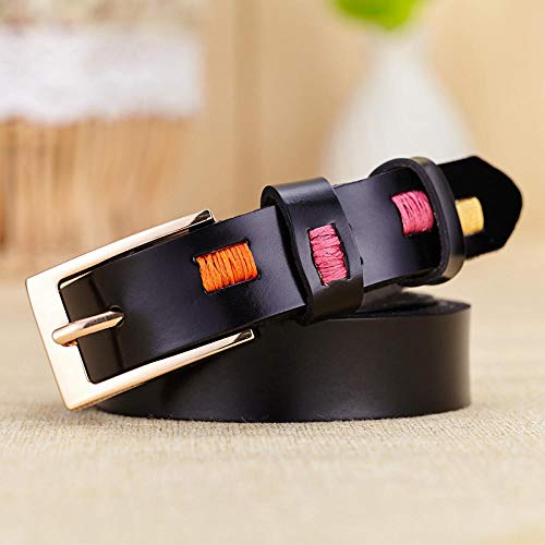 Ceinture d'hommes couture décontractée rétro pour pantalon de costume
