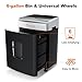 Bonsaii Paper Shredder for Office, 120-Sheet Autofeed Heavy Duty Shredder for Home Office Use, 30 Minutes/Micro Cut/P-4 High Security Level/6 Gallon Large Bin