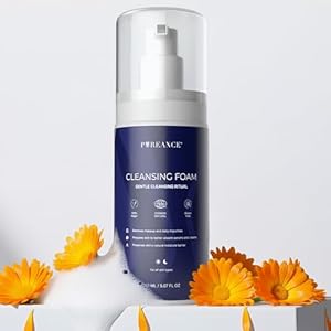 PUREANCE Cleansing Foam – Face Wash for Women – Gentle Foaming Facial Cleanser – Sensitive Skin Facewash – With Calendula, Chamomile, Lactic Acid & More – 5.07 Fl Oz