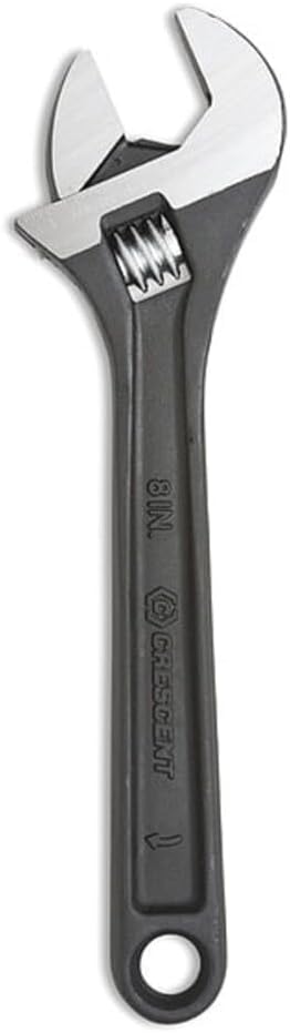 Crescent 8" Adjustable Black Oxide Wrench | AT28VS.