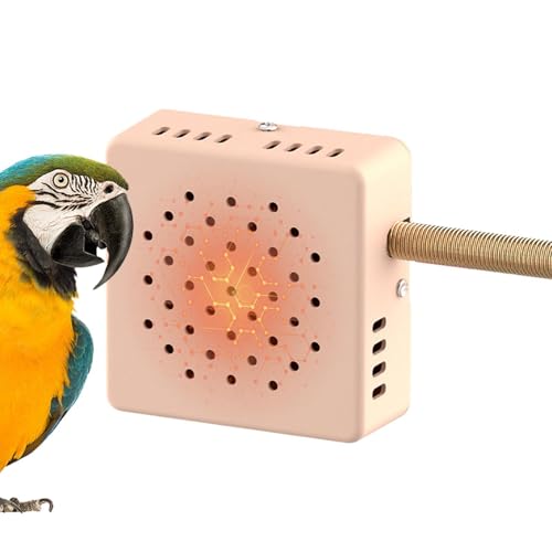 Calentador de jaulas para hámster y aves que elimina el frío ambiental peligroso
