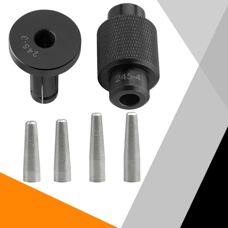 130192 Injector Puller and Teflon Seal Installer Tools Set For BMW N14 N18 N54 N63 Engine Premium Metal Injector Puller and Teflon Seal Installer,8pcs 130192, 130193, 130194 and 130195