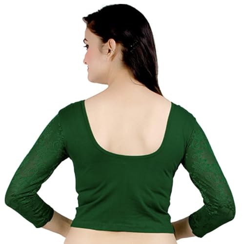 Chandrakala Readymade Blouses for Women Sarees,Stretchable (B101-P)3