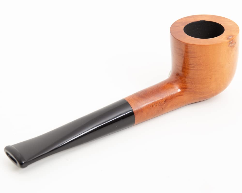 Pipa Savinelli Minuto lisa de brezo, modelo 401, tamaño del orificio 6 mm