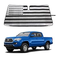 Amazon.co.jp: Toyota Tacoma 2006-2023用フロントガラスサンシェード