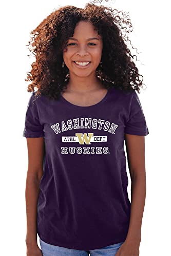 Camiseta mujer NCAA con graficos duraderos y tejido suave de algodon de alta resistencia