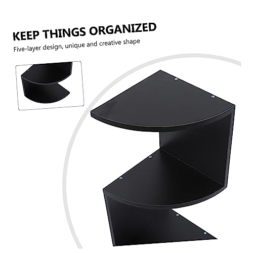 Étagère de rangement moderne pour optimiser les petits angles de chambre