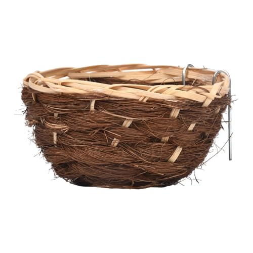 [Ottimo regalo]: come semplice e pratico elemento decorativo da giardino, aggiungi un tocco di fascino rustico al tuo arredamento esterno, una gabbia per uccelli è un ottimo regalo per gli amanti del giardinaggio o degli uccelli