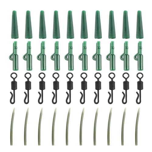 Kit de 40 piezas para pesca de carpa con accesorios variados