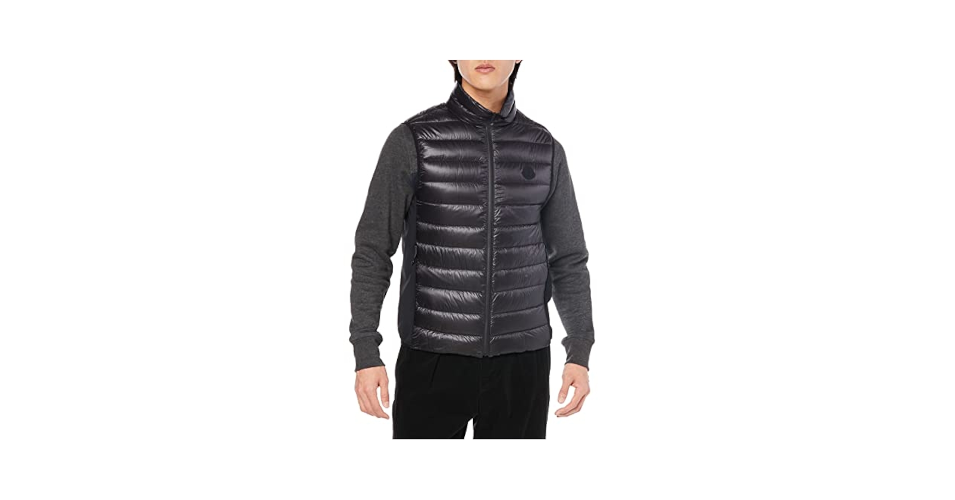 MONCLER モンクレール DELPY GILET ダウンベスト MONCLER2021/22秋冬新作 文字ロゴ入りダウンベストDELPY