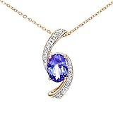 Der Tansanit mit seinem lavendelblauen Farbton ist der Geburtsstein des Monats Dezember