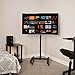 VIVO Mobile TV Display Stand for 13 to 42 inch LED LCD Flat Panel Screens, Rolling Floor Stand Height Adjustable Mount with Wheels STAND-TV07W