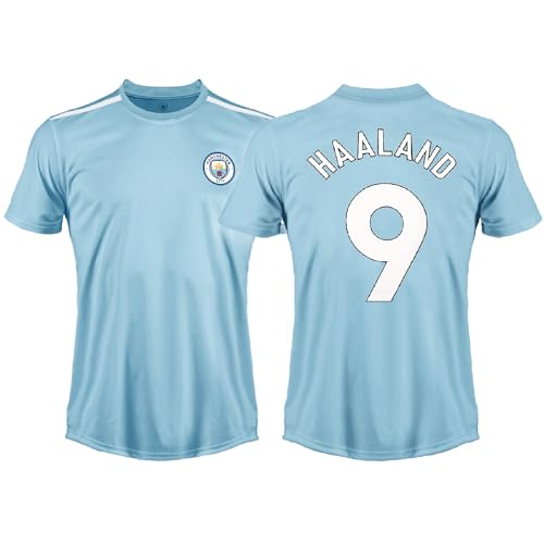 Maillot de football Haaland au stade ou entre amis pour supporter le numéro 9