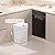 LYNLOO 4Gallon Motion Sensor Trash Cans,Bathroom Trash Can with Lid,IPX5 Waterproof for Kitchen/Bedroom/Office, Slim Space-Saving Odor-Proof Bin with 0.2s Silent Lid